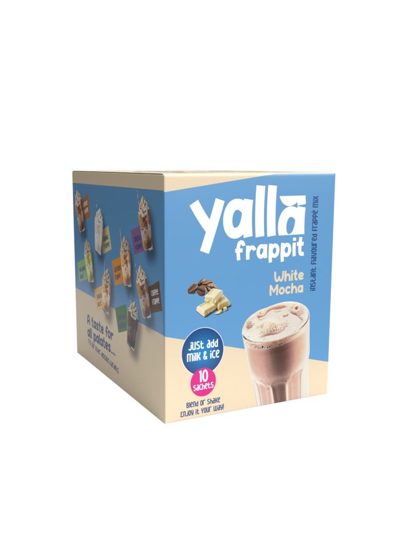 FRAPP IT FRAPP IT - Frappe White Mocha 35gm - pack of 10 - Image 1