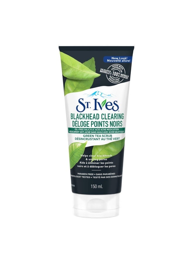 ST. Ives St. Ives Blackhead Clearing Green Tea Scrub, 150 Ml  - Image 1