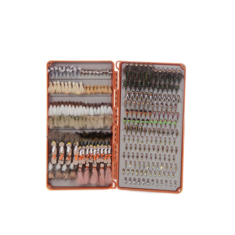 fishpond Tacky Double Haul Fly Box Burnt Orange Double Sided Tacky Fly Box