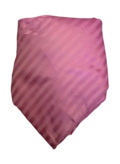 cotton vibes Cotton Vibes 4 Piece Striped Fully Fitted Cotton Bed Sheet Set - Pink  - Image 1