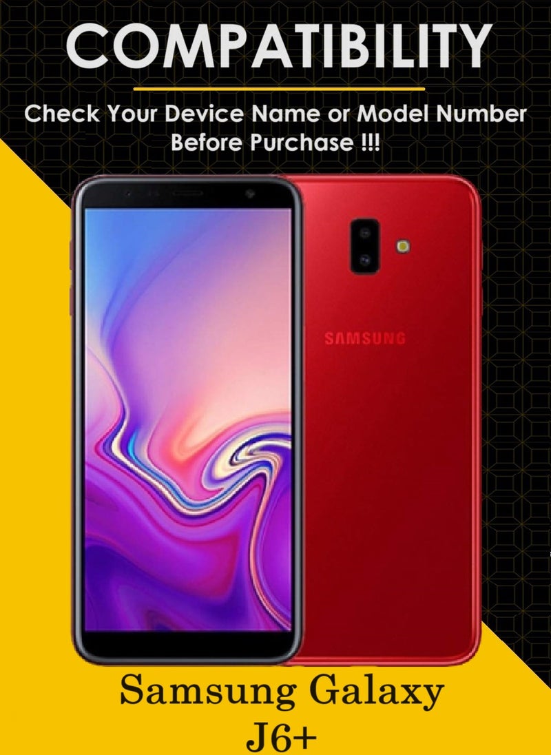 AINA 3 Pieces Tempered Glass Screen Protector 5D Designed For Samsung Galaxy J6+ Full Glue Edge to Edge Full Screen Coverage And Bubble Free - Image 3