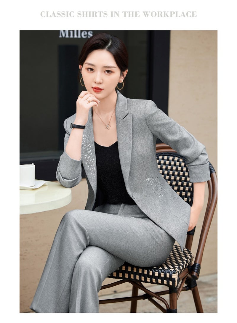 Shougu New Fashionable Casual Ms Suit Set  - Image 4