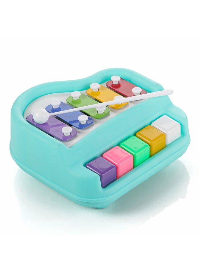 Chanak Musical Xylophone Piano Toy, Plastic Piano Xylophone for Kids, Musical Piano Xylophone for Kids, Non-Toxic Suitable for Kids (Color As Per Availability) - Image 1