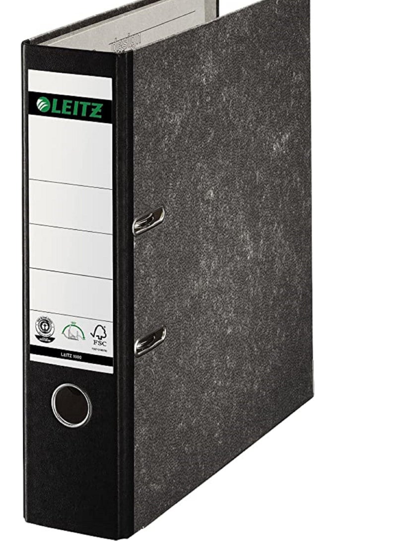 LEITZ صندوق ملفات لايتز A4 عريض F/S أسود - Image 1