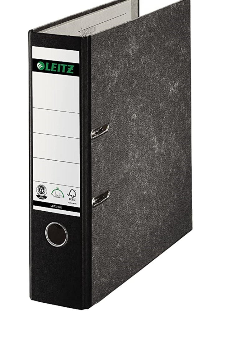 LEITZ صندوق ملفات لايتز A4 عريض F/S أسود - Image 3