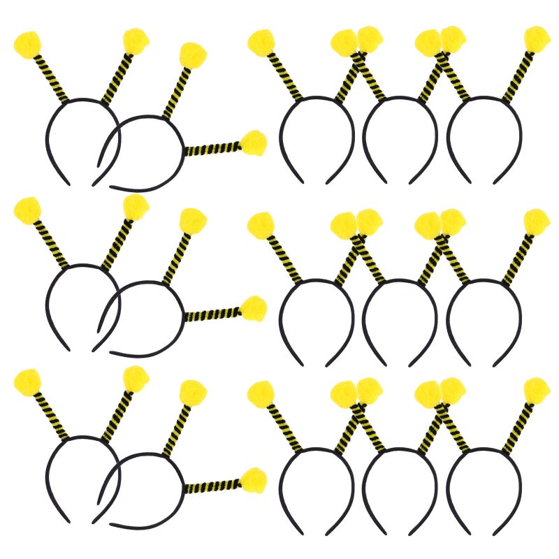 20pcs Antenna Headband: Lightweight Costume Accessories For Halloween Party And Cosplay - Hair Hoops With Antenna - Image 2