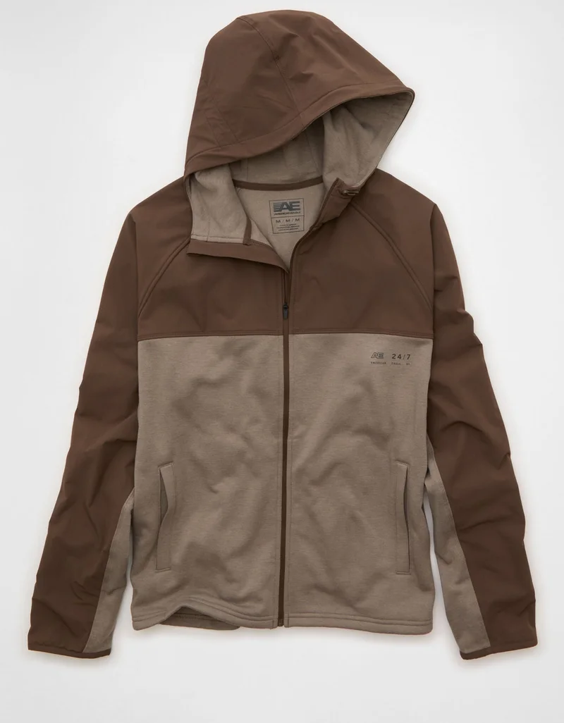 American Eagle  AE 24/7 Zip-Up Hoodie for Men | Best Price UAE