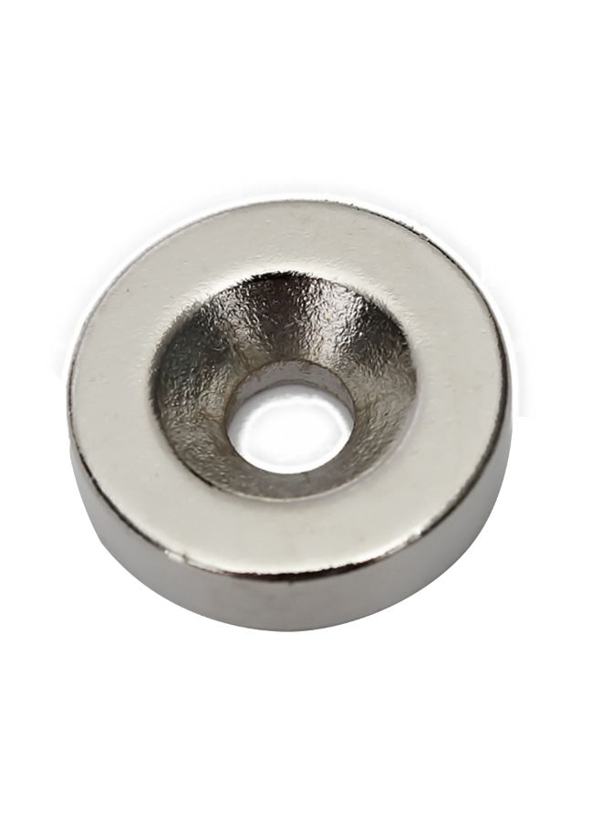 20-Piece Strong Earth Neodymium Magnet Silver - Image 3