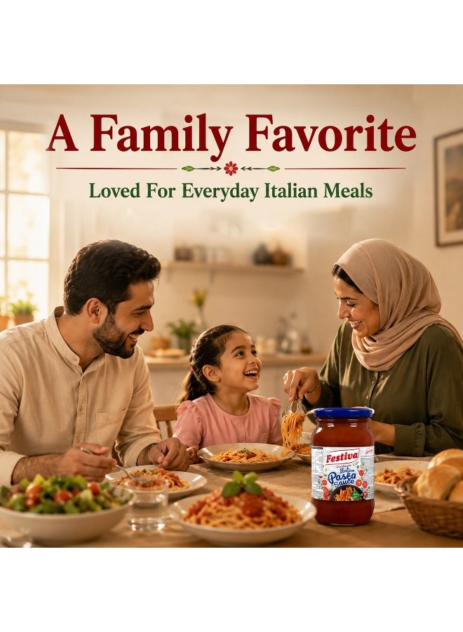 Festiva Pasta Sauce 410g - Rich Cooking Sauce for Pasta, Spaghetti, Pizza and Snacks - Tomato Based Sauce - Image 5