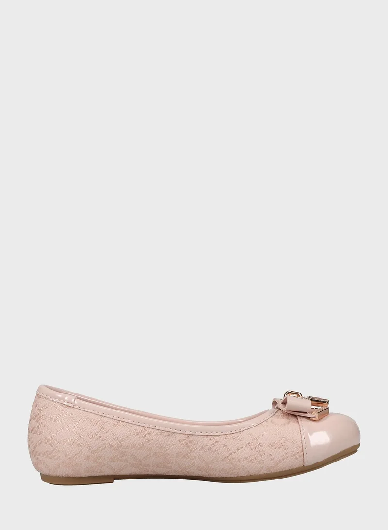 Michael Kors Youth Kenya Lock Ballerinas