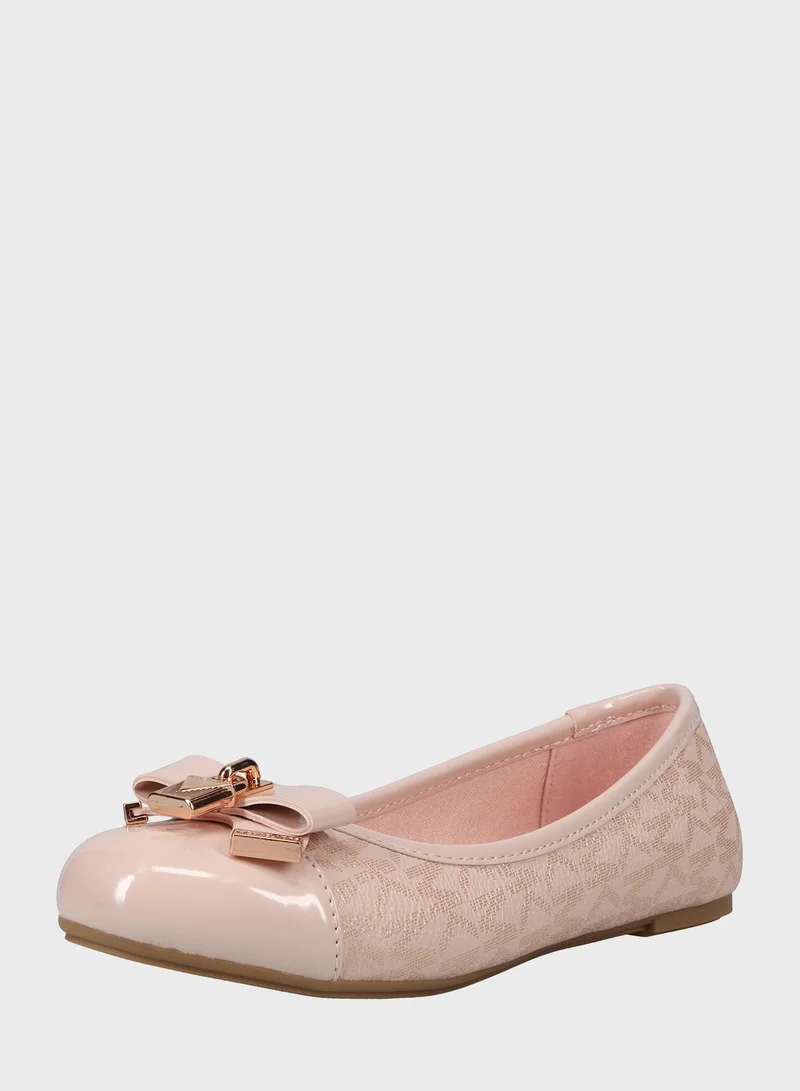 Michael Kors Youth Kenya Lock Ballerinas