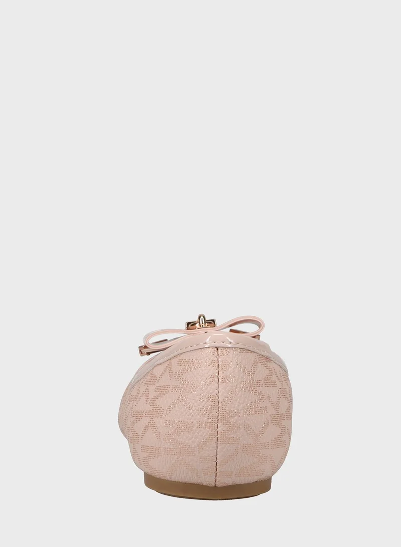 Michael Kors Youth Kenya Lock Ballerinas