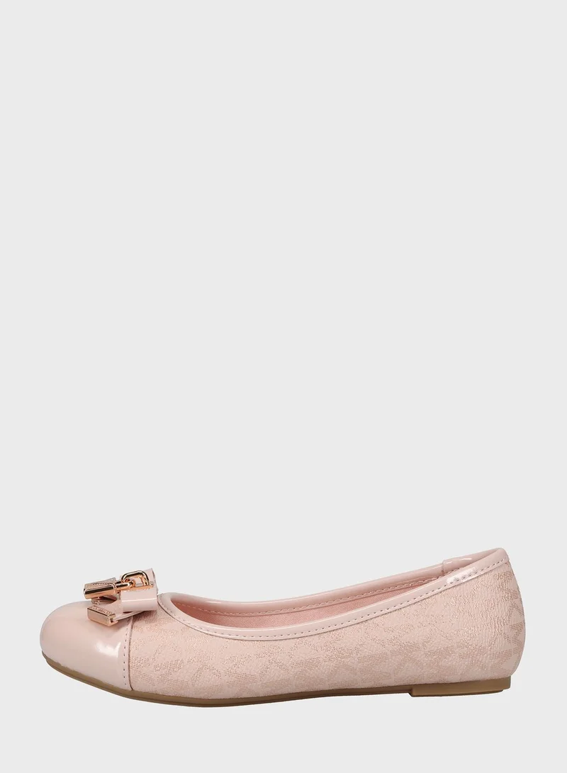 Michael Kors Youth Kenya Lock Ballerinas