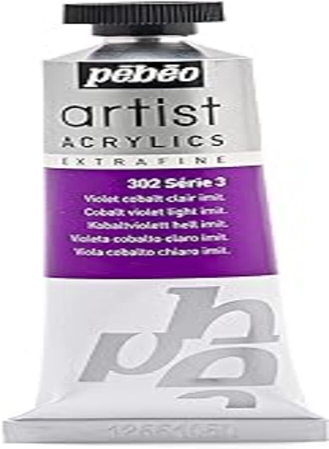 Pebeo 37 ml Artist Acrylics, Light Cobalt Violet Imit