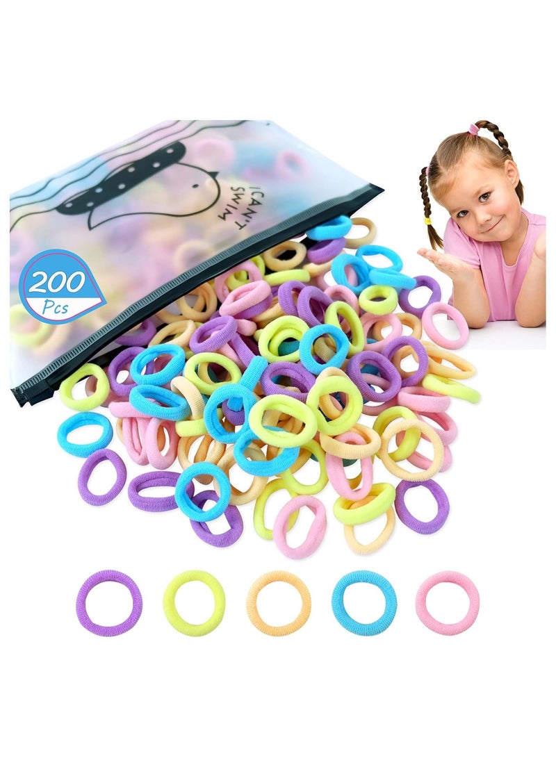 STAR BEJA Hanyousheng Hair Bands, Hair Bobbles, Hair Ties (200 Pcs) - Image 1