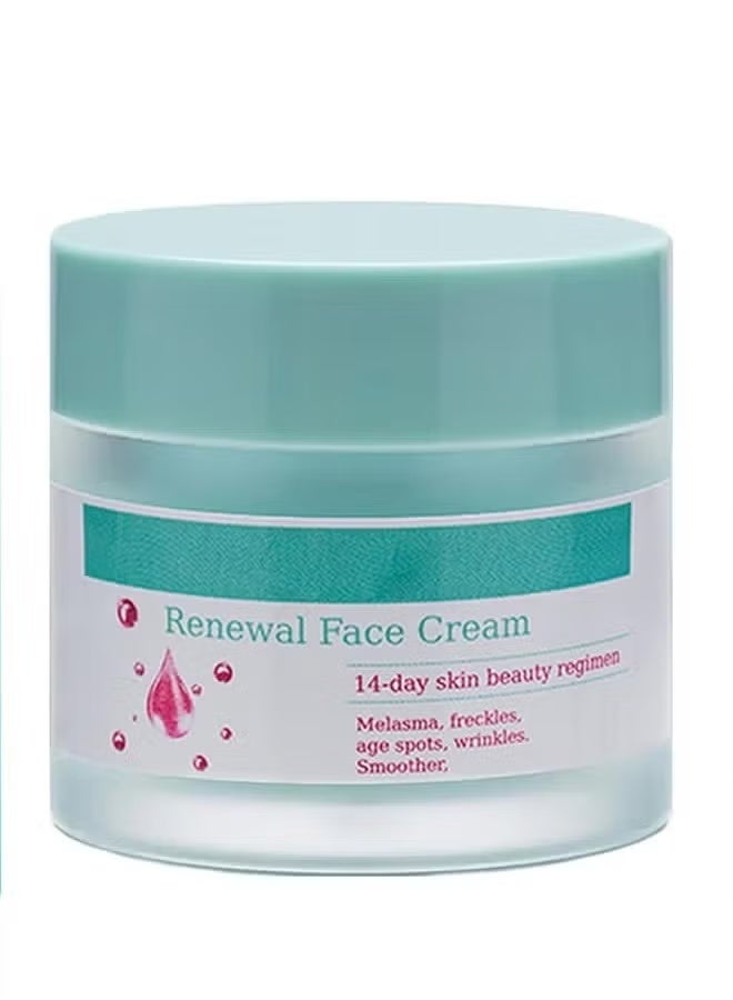 Renewal Face Cream 14Day Skin Beauty Regimen Melasma，Freckles Age Spots，Wrinkles Smoother ,Dark Spots Cream, for Melasma and Freckles Treatment for All Skin Types,Anti-wrinkle Face Cream, Korean - Image 1