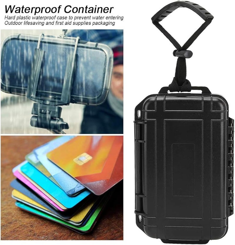 ABS Waterproof Phone Case with Sponge for Swimming Cash Credit Cards Storage Box - Image 4