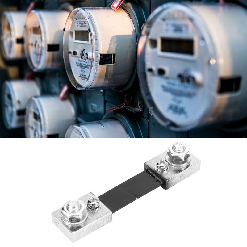Current Amp Shunt Resistor: 0.5 To 1 Accuracy Level, Compact Size - Ammeter Protection, High Precision Resistor for Large Current Measurement, Analog And Digital Ammeter Assistance - Image 2