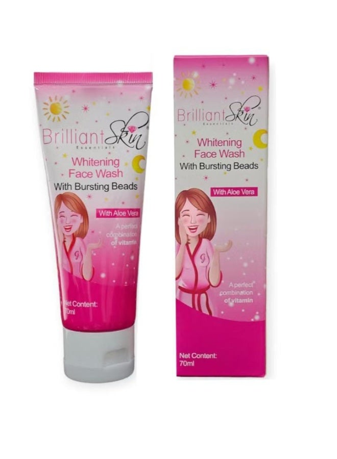 Brilliant Whitening Face Wash With Aloe Vera 70 ml