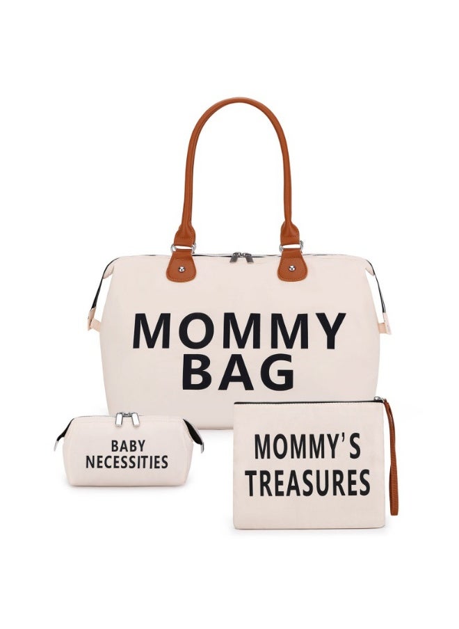DOOKOO Diaper Bag Tote with 3 Organizers Multifunctional Large Mommy Bag for Hospital u0026 Baby Diaper Travel Bag for Baby Care  - Image 1