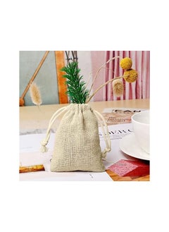 MARKQ [Pack of 12] Burlap Bags with Drawstring | 25 x 35 cm Hessian Jute Bags for Wedding Party Favors, Candy and Jewelry Pouches | Gift Bags | Drawstring Bag | Small Bag | Jute Bag  - Image 4