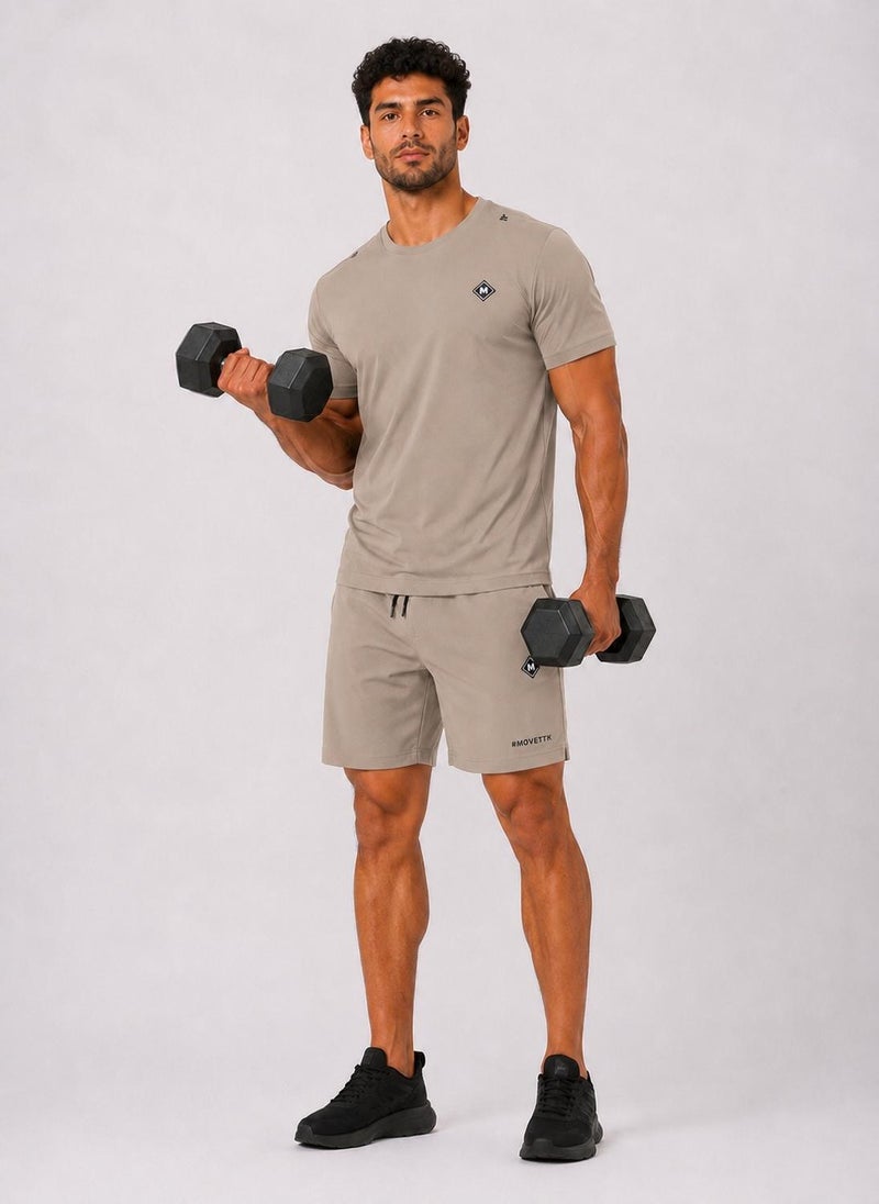 Moveletix Men's Training Set Brown - Image 2