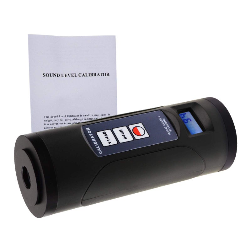 GAIN EXPRESS Digital Sound Level Meter Calibrator 94dB & 114dB for 1/2" and 1" inch Microphone, Professional Noise Decibel Calibration Tool Measurement Accuracy Check  - Image 2