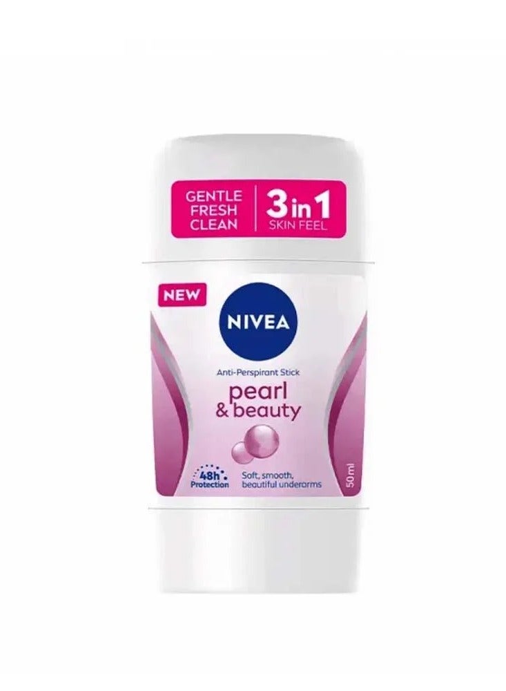 Nivea Deodorant Stick Pearl & Beauty for Women - 50ml