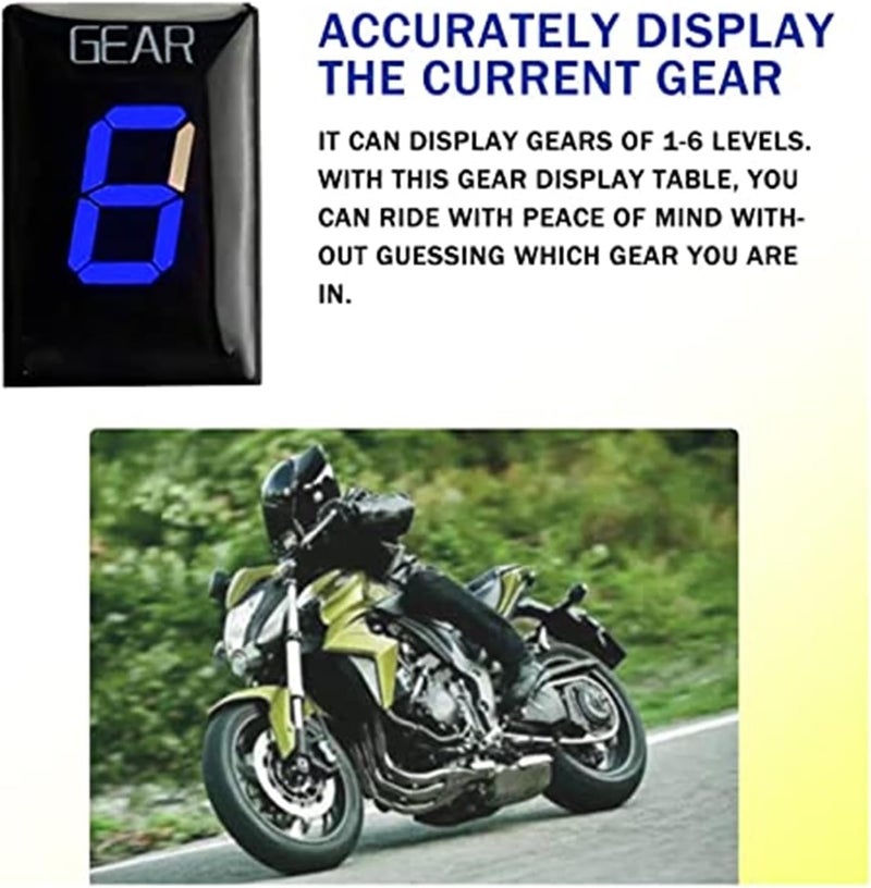 Wivplex 1-6 Gear Indicator for Motorcycles - Image 3