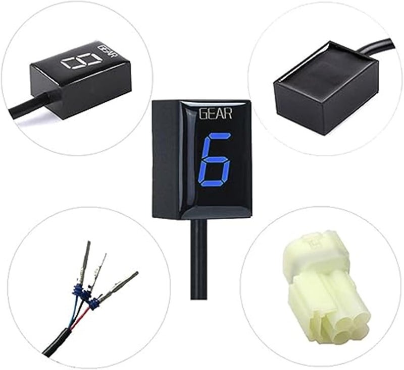 Wivplex 1-6 Gear Indicator for Motorcycles - Image 2