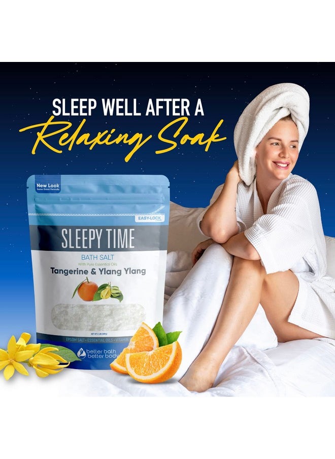 Better Bath Better Body Sleepy Time 32 Ounces Epsom Salt With Essential Oils  - Image 5