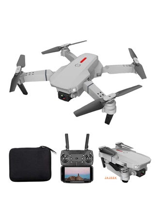 FPV Drone with 4K HD Camera, WiFi Live Video, Foldable Quadcopter, Headless Mode, Altitude Hold, Track Flight, 3D Flip, 1 Battery (Gray) - pzsku/ZB971B6D8272A6B0E60A5Z/45/_/1737188881/03aafcc2-02e2-478d-83ce-665f6f2cf004