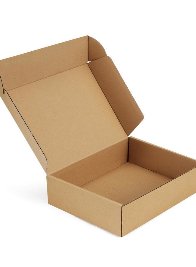 Poever Shipping-Boxes-12x9x3 Inches: 22 Pack-Cardboard-Boxes-for-Packaging, Brown-Shipping-Boxes-for-Packing-Small-Business, Corrugated Box Mailers for Book Shoes Gift Mailing - Image 1