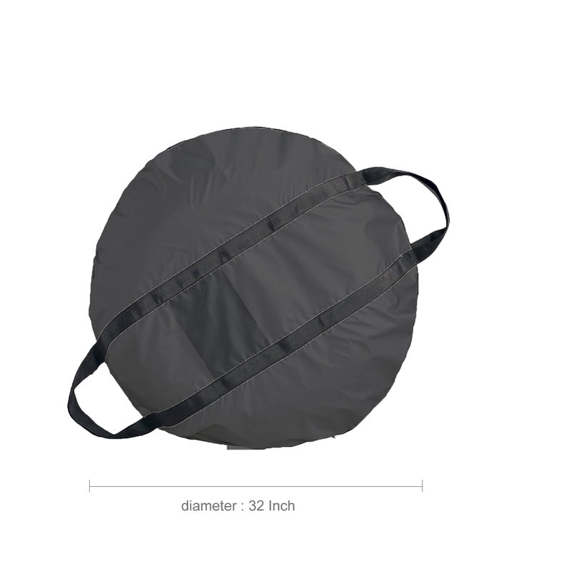 32 x 11 Inch Spare Tire Tote Bag With Handle Oxford Cloth Auto Tyre Covers Waterproof Car Tire Wheels Protection Storage Bag SUV Vehicle Tire Cover Bag for Car Wheel Accessories - Image 3