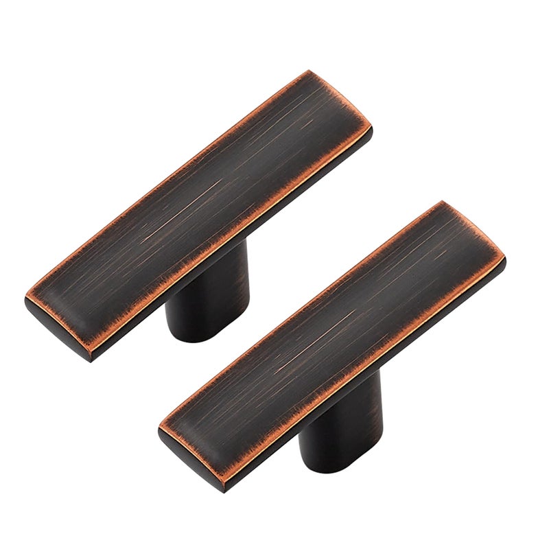Ravinte Decor 15 Pack Cabinet Handles Single Hole Curved Cabinet Knobs Oil Rubbed Bronze Drawer Pulls for Kitchen Cupboard Solid Pulls for Dresser Drawer Arch Hardware - Image 2
