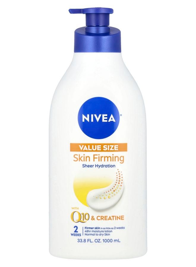 Nivea Skin Firming Sheer Hydration Body Lotion 33.8 fl oz (1000 ml)