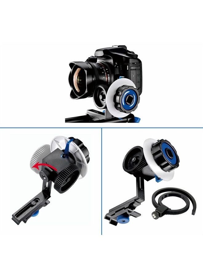 Morros - DSLR Rig Movie Kit Shoulder Mount Rig with Follow Focus and Matte Box for All DSLR Cameras and Video Camcorders - Image 1