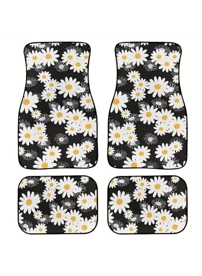 CAR Mats Are Stain-resistant And Easy To Take Of Household Wear-resistant Non-slip Crystal Velvet Mats - Image 1