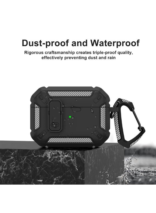 O Ozone AirPods Pro 3 Case with Phone Stand&Cleaner Kit Protective Cover for AirPods Pro 3 with Keychain for Airpods Pro 3 Case-Green - Image 2