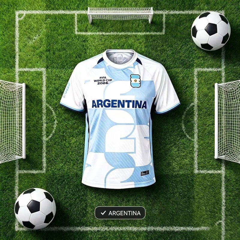 FIFA 2026 World Cup National Team Fan T-Shirt - Quick-Drying, Breathable & Durable - Image 1