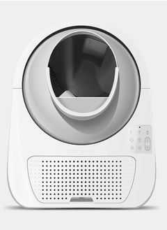 Catlink CATLINK™ Scooper Luxury Pro-X. Smart Litter Box, Self-Cleaning Automatic Cat Litter Box, Hands-Free Cleanup with App Control, Double Odor Removal, Extra Large Size for 3.3~22lbs Cats, Smart Robot Cat Litter Box. Come With Waste Bags x 60 (3 Rolls), Sift Filter x 2, Carbon Filter Box x 1 . [Full Pack Set + 12 Months International Warranty].  - Image 1