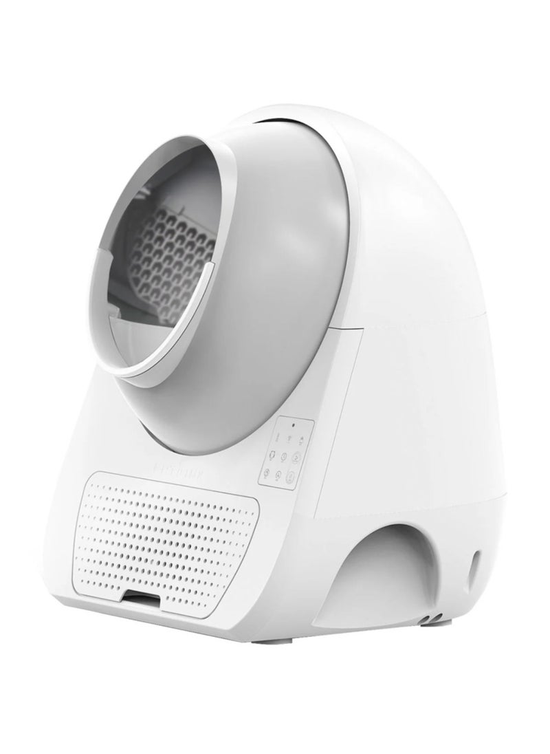 Catlink - CATLINK™ Scooper Luxury Pro-X. Smart Litter Box, Self-Cleaning Automatic Cat Litter Box, Hands-Free Cleanup with App Control, Double Odor Removal, Extra Large Size for 3.3~22lbs Cats, Smart Robot Cat Litter Box. Come With Waste Bags x 60 (3 Rolls), Sift Filter x 2, Carbon Filter Box x 1 . [Full Pack Set + 12 Months International Warranty]. - Image 1