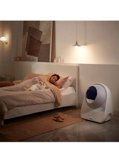 Catlink CATLINK™ Scooper Luxury Pro-X. Smart Litter Box, Self-Cleaning Automatic Cat Litter Box, Hands-Free Cleanup with App Control, Double Odor Removal, Extra Large Size for 3.3~22lbs Cats, Smart Robot Cat Litter Box. Come With Waste Bags x 60 (3 Rolls), Sift Filter x 2, Carbon Filter Box x 1 . [Full Pack Set + 12 Months International Warranty].  - Image 3