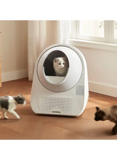 Catlink CATLINK™ Scooper Luxury Pro-X. Smart Litter Box, Self-Cleaning Automatic Cat Litter Box, Hands-Free Cleanup with App Control, Double Odor Removal, Extra Large Size for 3.3~22lbs Cats, Smart Robot Cat Litter Box. Come With Waste Bags x 60 (3 Rolls), Sift Filter x 2, Carbon Filter Box x 1 . [Full Pack Set + 12 Months International Warranty].  - Image 4