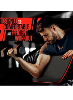 TRASSLE Adjustable Weight Bench Home Training Gym Weight Lifting Sit Up Ab Bench Flat Incline Decline Multiuse Exercise Workout Bench  - Image 3