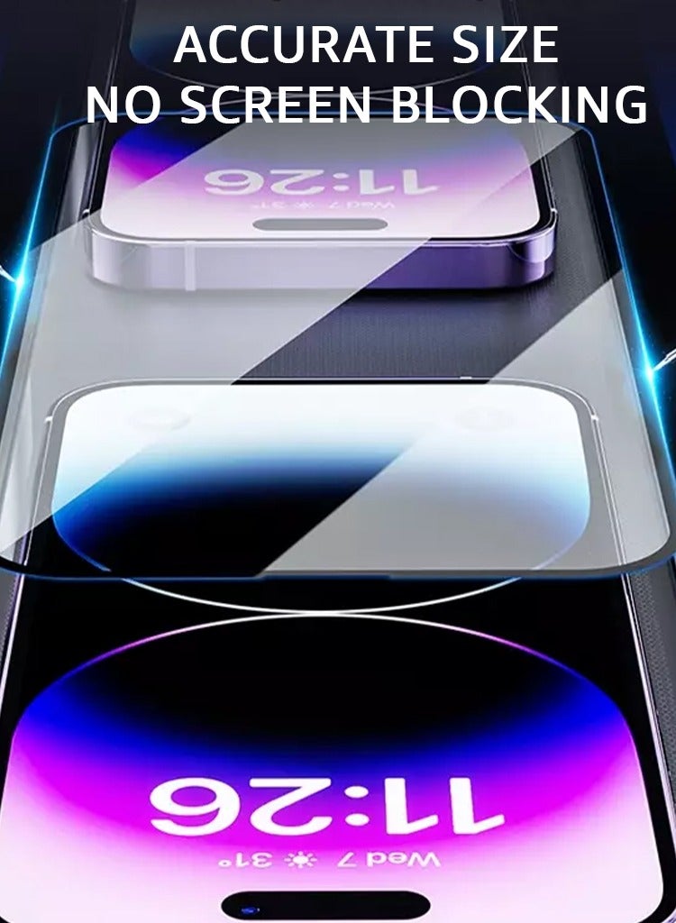 Desert Clear Screen Protector for iPhone 13 PRO MAX, Desert Diamond Hardness - Image 2