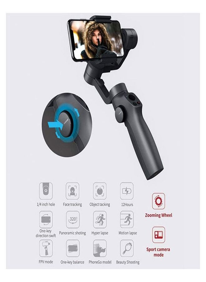Generic - Gimbal Capture 2 Pro – Stabilizer for Smartphone and Action Camera - Image 1