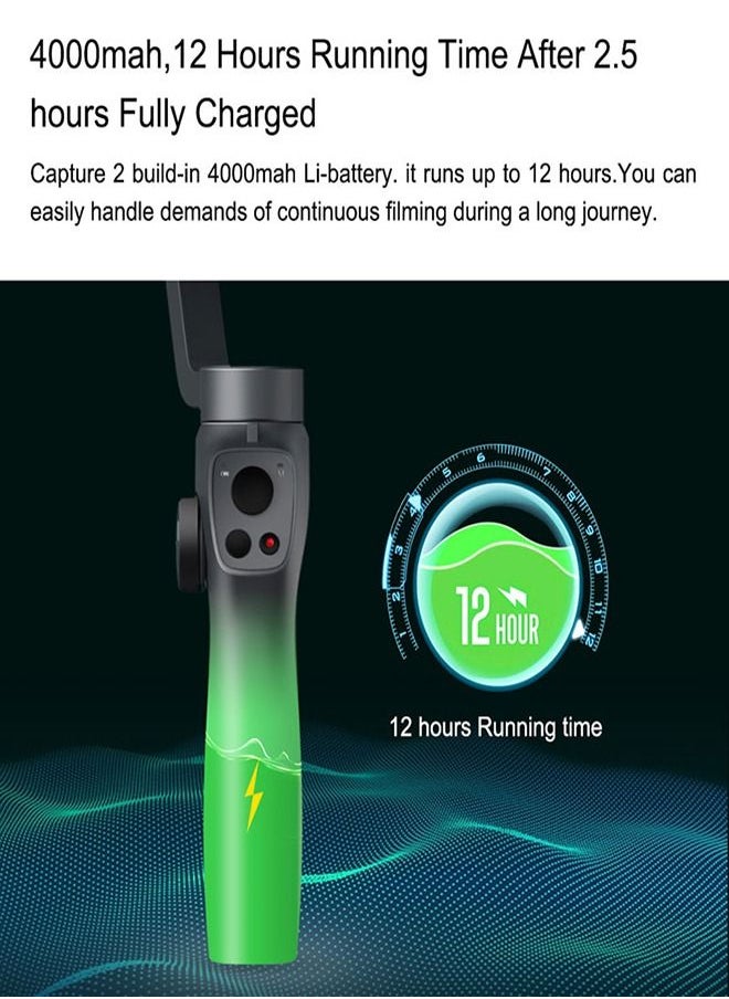 Generic - Gimbal Capture 2 Pro – Stabilizer for Smartphone and Action Camera - Image 1