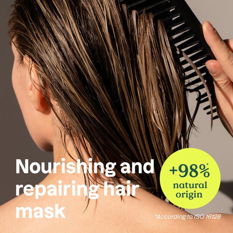 ATTITUDE Repairing Hair Mask, Nourishes and Improves Hair's Appearance, Fabulous Oils Blend, Abyssinian Oil, Argan Oil, Shea Butter, Vegan Hair Care, Pink Argan Scent, 5 Fl Oz - Image 2