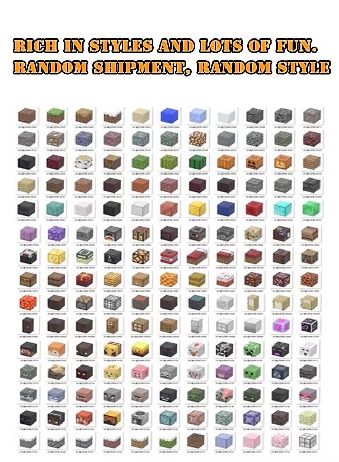 هالامودو 69 قطعة [عشوائي 64 + 5 أشخاص] كتل مغناطيسية-بناء منجم مغناطيس قلعة مجموعة، بلاط مغناطيسي مكعبات بناء ألعاب STEM للأولاد البنات الأطفال ألعاب الأطفال الصغار لمدة 3 سنوات أو أكثر - Image 4